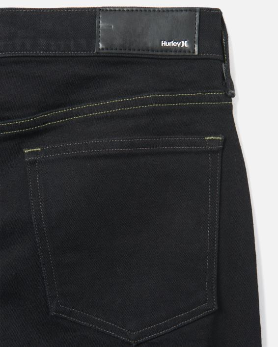 arbejder denim bukser Mænd sort tøj Hurley D404N240