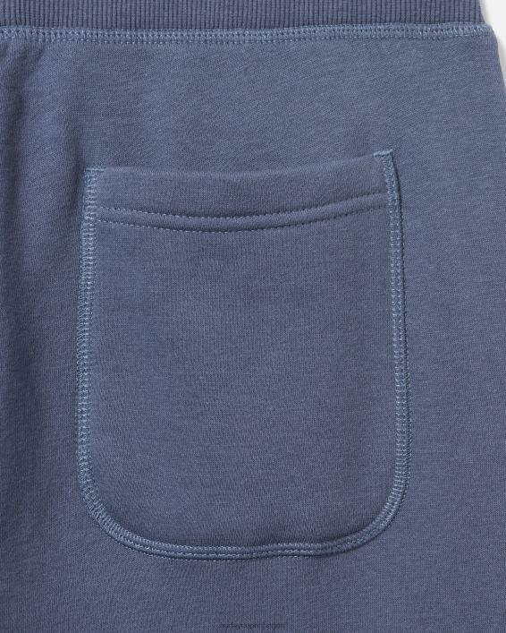 exist boxed logo afslappet pasform bomulds fleece jogger Mænd mørkeblå tøj Hurley D404N61