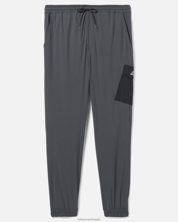 phantom outsider jogger Mænd mørk stengrå tøj Hurley D404N226