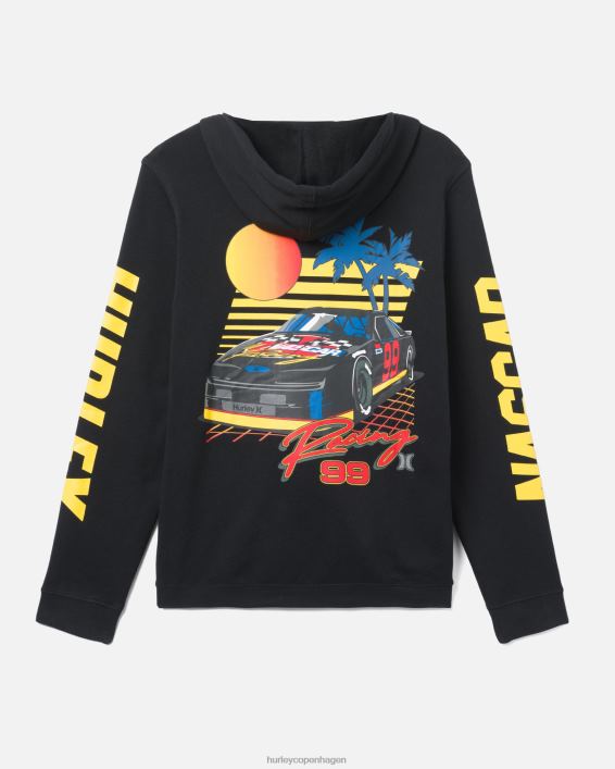 nascar x fleecetrøje Mænd sort tøj Hurley D404N266