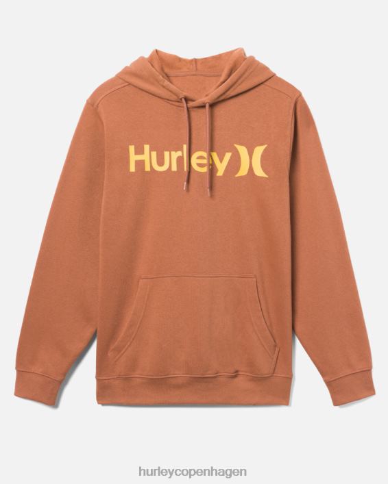 one and only fleece pullover hættetrøje Mænd zion rust tøj Hurley D404N384