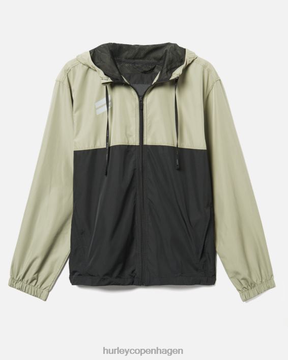 findes vindjakke Mænd oliven/khaki tøj Hurley D404N414