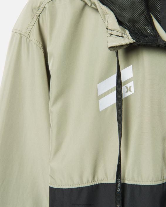 findes vindjakke Mænd oliven/khaki tøj Hurley D404N414