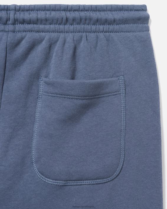 exist boxed logo bomuldsfleece short Mænd mørkeblå tøj Hurley D404N35