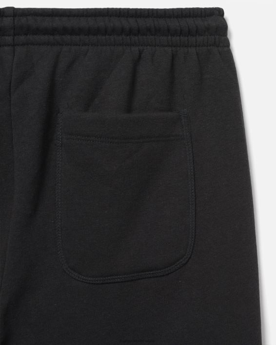 exist boxed logo bomuldsfleece short Mænd sort tøj Hurley D404N62