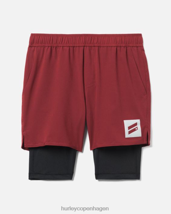 findes bootcamp træning kort Mænd bordeaux tøj Hurley D404N40