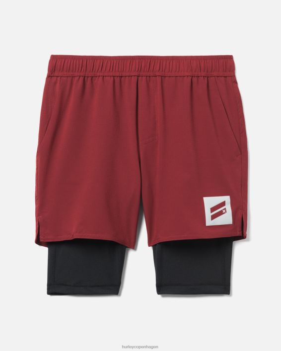 findes bootcamp træning kort Mænd bordeaux tøj Hurley D404N40