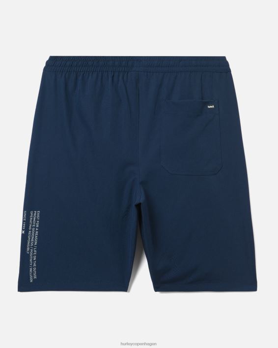 findes letvægts sportskort Mænd flåde tøj Hurley D404N111