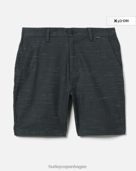 h2o-dri cole walkshorts med stretchbånd 19" Mænd sort tøj Hurley D404N250