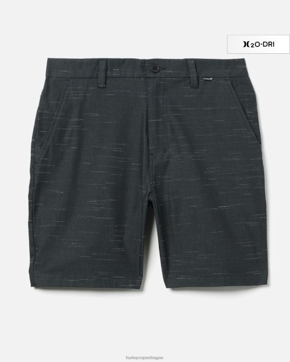 h2o-dri cole walkshorts med stretchbånd 19\" Mænd sort tøj Hurley D404N250