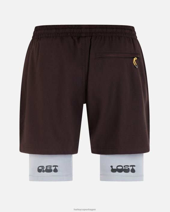 h2o-dri trek ii get lost combo 15,5\" kort Mænd bjergskygge tøj Hurley D404N224