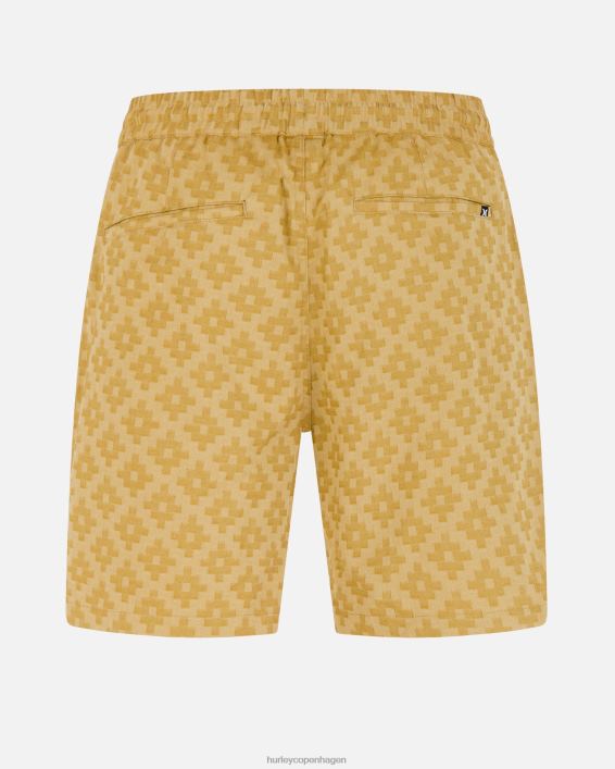jaquard volley 18\" walkshort Mænd støvet cheddar tøj Hurley D404N230