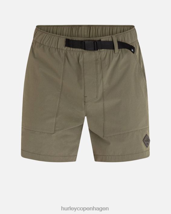 phantom camper volley 17" kort Mænd oliven tøj Hurley D404N225