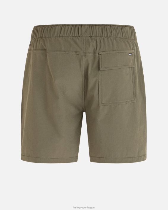 phantom camper volley 17\" kort Mænd oliven tøj Hurley D404N225