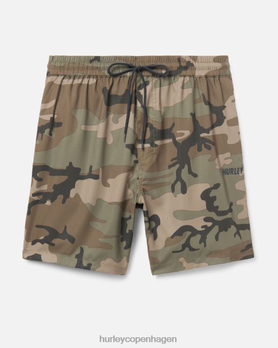 udforsk h2o-dri trek ii shorts 17,5" Mænd oliven tøj Hurley D404N208