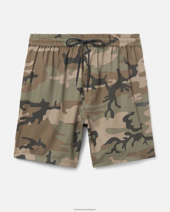 udforsk h2o-dri trek ii shorts 17,5\" Mænd oliven tøj Hurley D404N208