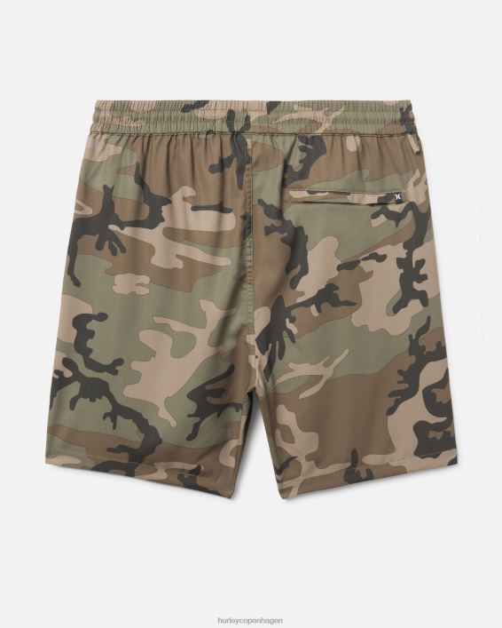 udforsk h2o-dri trek ii shorts 17,5\" Mænd oliven tøj Hurley D404N208