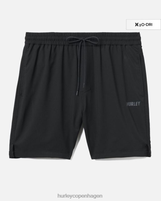 udforsk h2o-dri trek ii shorts 17,5" Mænd sort tøj Hurley D404N104