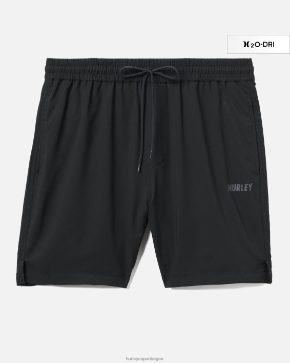 udforsk h2o-dri trek ii shorts 17,5\" Mænd sort tøj Hurley D404N104