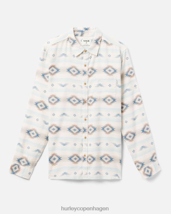 Portland økologisk flannel skjorte Mænd knap knogler tøj Hurley D404N392