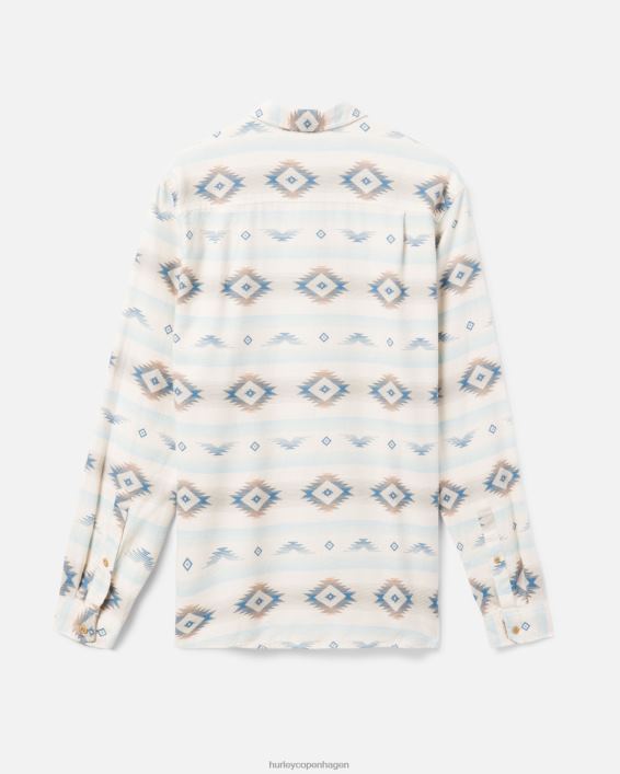 Portland økologisk flannel skjorte Mænd knap knogler tøj Hurley D404N392