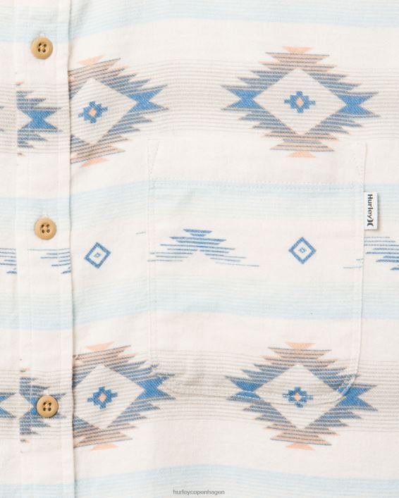 Portland økologisk flannel skjorte Mænd knap knogler tøj Hurley D404N392