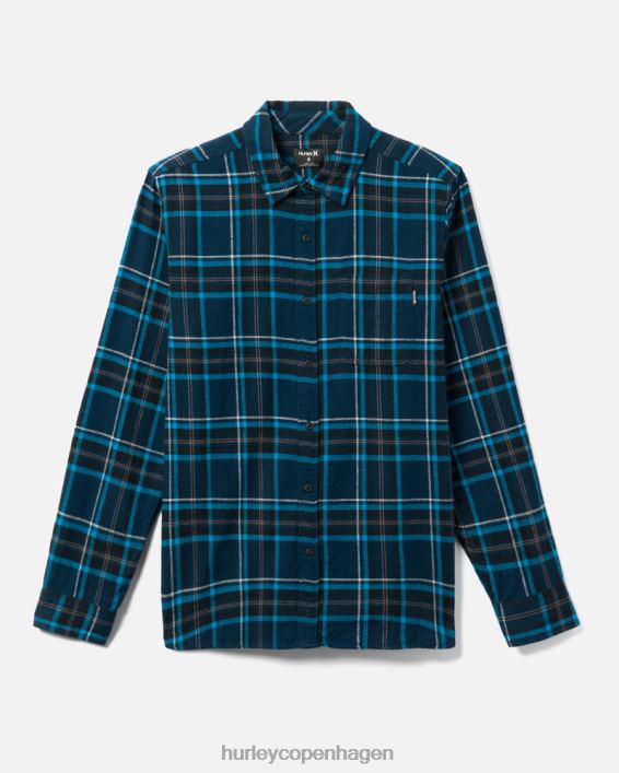 Portland økologisk flannel skjorte Mænd natstyrke tøj Hurley D404N375