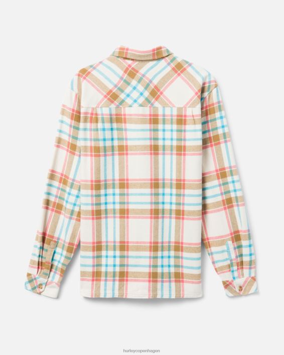 Santa Cruz kystlinje flannel Mænd knap knogler tøj Hurley D404N396
