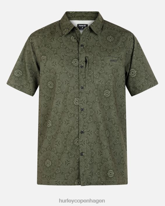 h2o-dri rincon sierra kortærmet t-shirt Mænd oliven tøj Hurley D404N76
