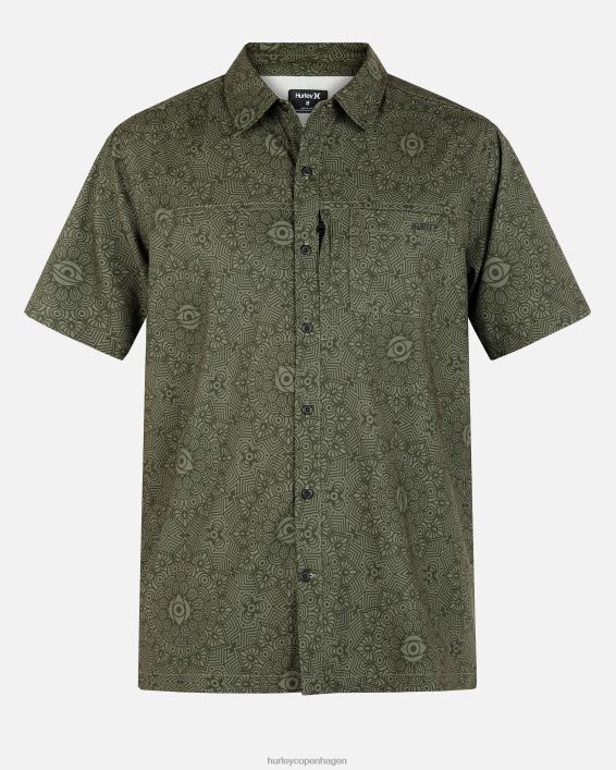 h2o-dri rincon sierra kortærmet t-shirt Mænd oliven tøj Hurley D404N76