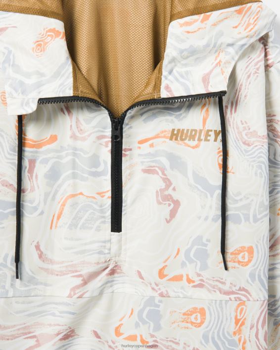 offshore anorak vindjakke Mænd knap knogler tøj Hurley D404N407