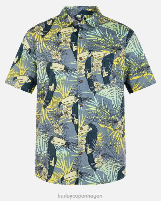 one and only lido stretch kortærmet t-shirt Mænd partikel tøj Hurley D404N334