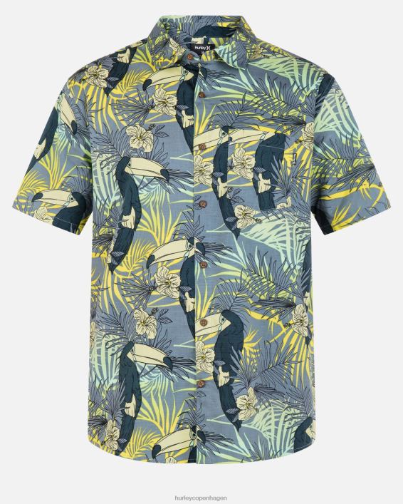 one and only lido stretch kortærmet t-shirt Mænd partikel tøj Hurley D404N334