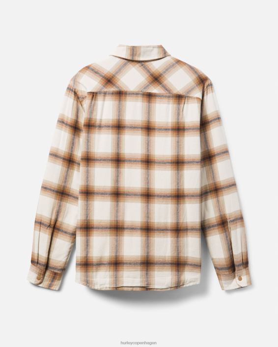 portland sherpa foret flannel Mænd knap knogler tøj Hurley D404N411