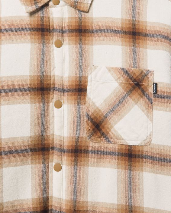 portland sherpa foret flannel Mænd knap knogler tøj Hurley D404N411