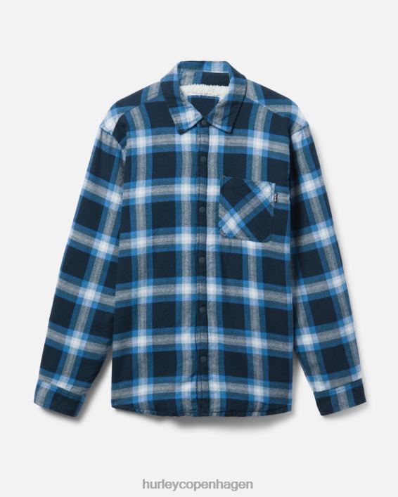 portland sherpa foret flannel Mænd pansret flåde tøj Hurley D404N410