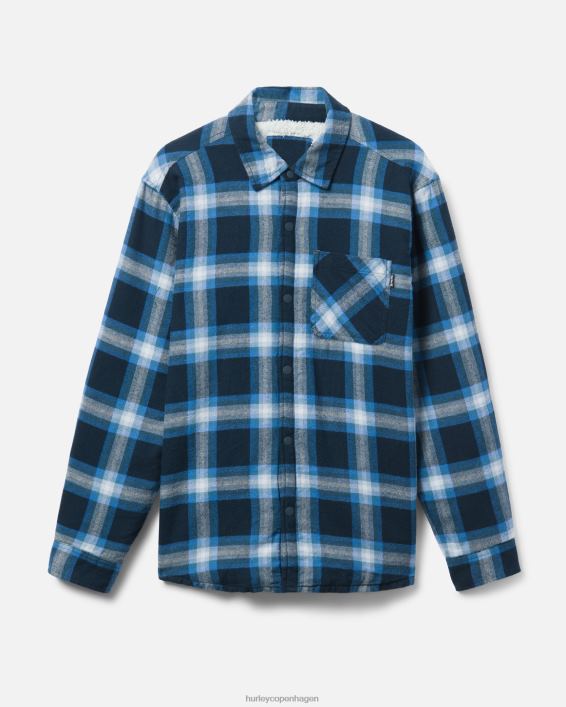 portland sherpa foret flannel Mænd pansret flåde tøj Hurley D404N410