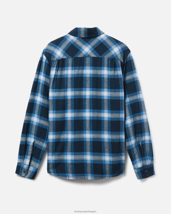 portland sherpa foret flannel Mænd pansret flåde tøj Hurley D404N410