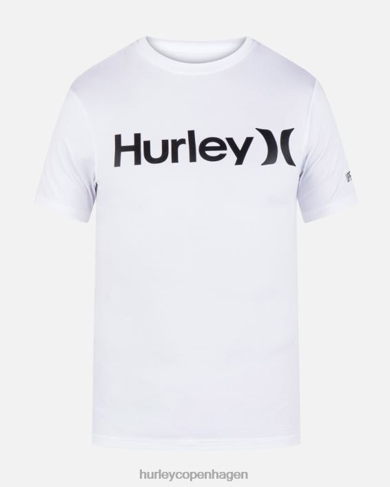en eneste hurtigtørrende rashguard Mænd hvid tøj Hurley D404N278