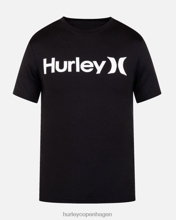 en eneste hurtigtørrende rashguard Mænd sort tøj Hurley D404N328