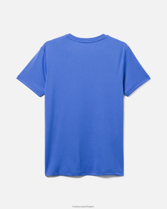exist bootcamp breathe mesh kortærmet performance-t-shirt Mænd blå tøj Hurley D404N43