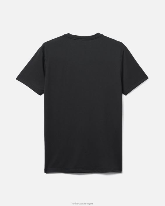 exist bootcamp breathe mesh kortærmet performance-t-shirt Mænd sort tøj Hurley D404N55