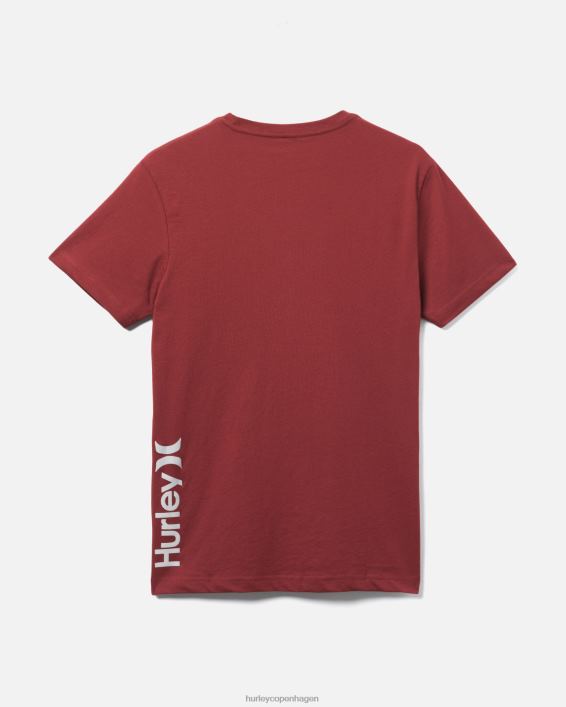 findes bootcamp tør kortærmet ydeevne t-shirt Mænd bordeaux tøj Hurley D404N39