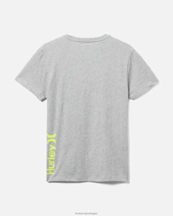 findes bootcamp tør kortærmet ydeevne t-shirt Mænd grå/sort tøj Hurley D404N51