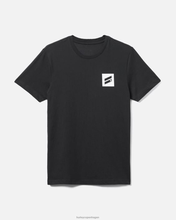 findes bootcamp tør kortærmet ydeevne t-shirt Mænd sort tøj Hurley D404N57