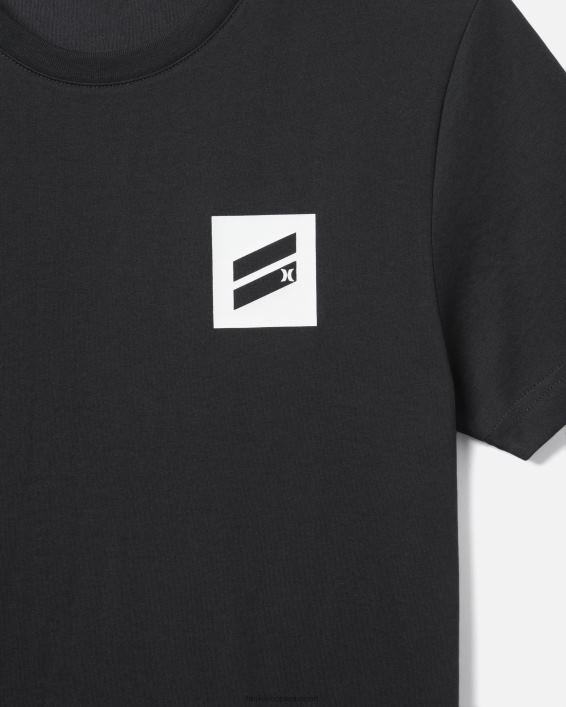 findes bootcamp tør kortærmet ydeevne t-shirt Mænd sort tøj Hurley D404N57
