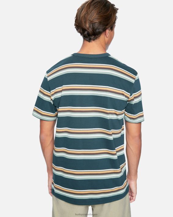 h2o-dri harvey stribet t-shirt Mænd tang tøj Hurley D404N408