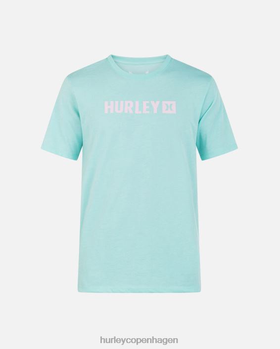 hverdag boksen kortærmet t-shirt Mænd tropisk tåge tøj Hurley D404N22