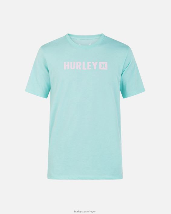 hverdag boksen kortærmet t-shirt Mænd tropisk tåge tøj Hurley D404N22