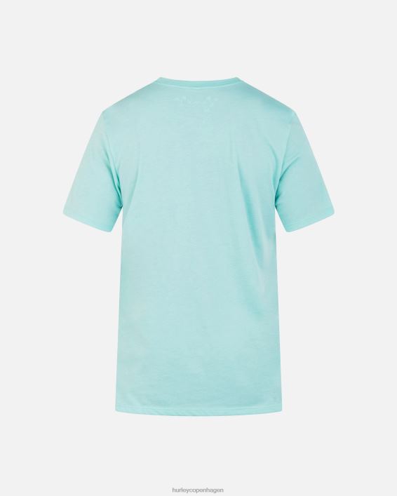hverdag boksen kortærmet t-shirt Mænd tropisk tåge tøj Hurley D404N22
